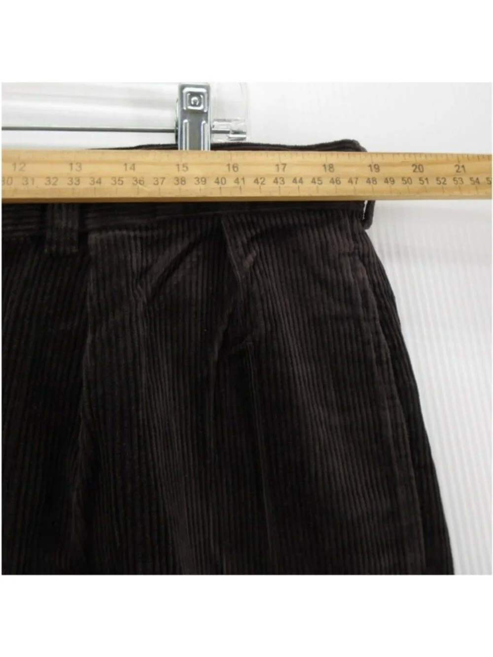 VTG Polo Ralph Lauren Pants 40X32 Andrew Corduroy Pleated Classic Fit